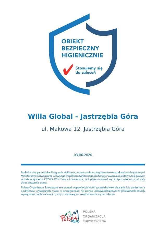 Willa Global Komfortowe Pokoje Nad Morzem Jastrzębia Góra Εξωτερικό φωτογραφία